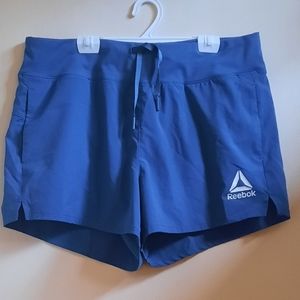 Reebok blue jogging shorts size L